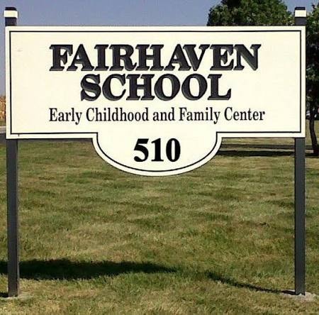 Fairhaven Early Learning Academy school sign